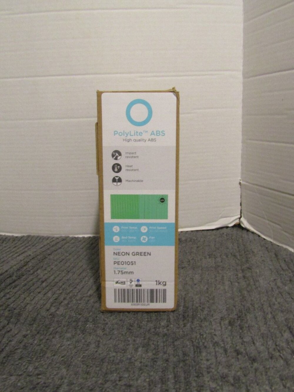 Polymaker PolyLite PLA Pro Neon Green 1.75mm 1kg 3D Printer Filament PE01051 New